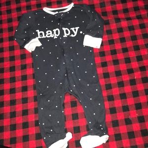 Zip up footie 6-9 month
